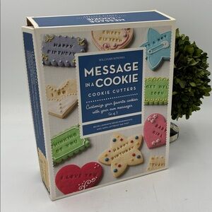 Williams Sonoma Message in a Cookie Cutters